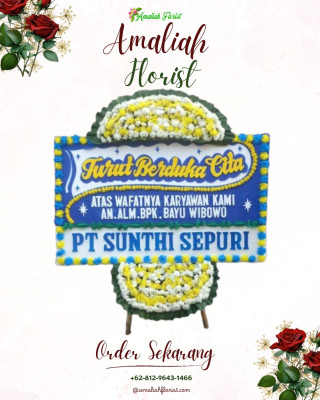 Papan Bunga Duka di Naimata